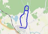 Dzień 10 - mapa trasy gps - bieganie