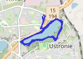 Trasa z dnia 2014-10-06 17:49 - mapa trasy gps - nordic walking