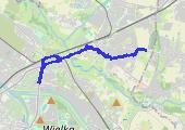 Trasa z dnia 2014-10-06 21:48 - mapa trasy gps - bieganie
