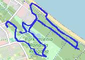 Trasa z dnia 2014-10-07 07:12 - mapa trasy gps - bieganie