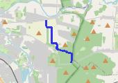 Trasa z dnia 2014-10-07 18:35 - mapa trasy gps - samochód