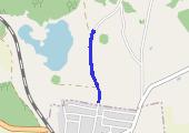 Dzień 11 interwały - mapa trasy gps - bieganie