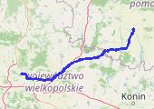 Trasa z dnia 2012-10-27 14:10 - mapa trasy gps - samochód
