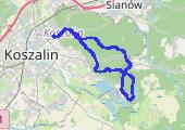Trasa z dnia 2012-10-27 14:27 - mapa trasy gps - nordic walking
