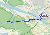 Krzywy Kołek z dnia 2014-10-09 13:02 - mapa trasy gps - rower górski