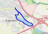 Trasa z dnia 2014-10-09 18:56 - mapa trasy gps - bieganie