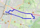 Trasa z dnia 2014-10-07 18:53 - mapa trasy gps - rower trekkingowy