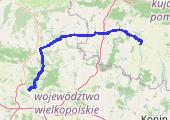 Trasa z dnia 2012-10-27 17:57 - mapa trasy gps - samochód