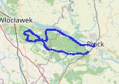 Telążna z dnia 2014-10-10 16:23 - mapa trasy gps - rower górski