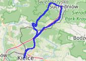 Trasa z dnia 2014-10-12 16:09 - mapa trasy gps - rower trekkingowy