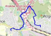 Trasa z dnia 2014-10-05 18:14 - mapa trasy gps - spacer