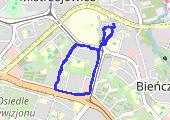 Trasa z dnia 2014-10-06 17:33 - mapa trasy gps - spacer