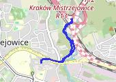 Trasa z dnia 2014-10-10 18:18 - mapa trasy gps - spacer