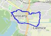 Trasa z dnia 2014-10-13 19:14 - mapa trasy gps - spacer
