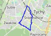 Trasa z dnia 2014-10-14 19:00 - mapa trasy gps - spacer