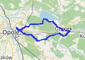Trasa z dnia 2012-11-03 17:10 - mapa trasy gps - rower trekkingowy