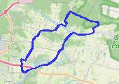 Trasa z dnia 2014-10-17 18:43 - mapa trasy gps - rower trekkingowy
