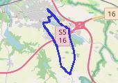 Trasa z dnia 2014-10-19 09:53 - mapa trasy gps - bieganie
