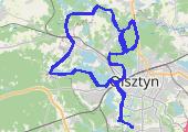 Trasa z dnia 2014-10-19 10:43 - mapa trasy gps - rower górski