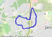 Trasa z dnia 2014-10-19 18:18 - mapa trasy gps - bieganie