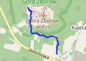 Trasa z dnia 2014-10-19 10:24 - mapa trasy gps - marsz