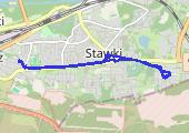 Trasa z dnia 2014-10-19 16:36 - mapa trasy gps - marsz