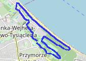 Trasa z dnia 2014-10-21 06:53 - mapa trasy gps - bieganie