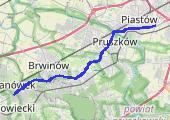 Trasa z dnia 2014-10-21 19:38 - mapa trasy gps - samochód