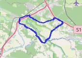 Trasa z dnia 2014-10-19 16:49 - mapa trasy gps - rower trekkingowy