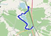 Trasa z dnia 2014-10-18 17:24 - mapa trasy gps - rower trekkingowy