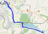 Trasa z dnia 2014-10-12 17:24 - mapa trasy gps - rower trekkingowy