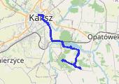Trasa z dnia 2014-10-11 15:25 - mapa trasy gps - rower trekkingowy