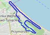 Trasa z dnia 2014-10-23 06:53 - mapa trasy gps - bieganie
