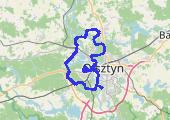 Trasa z dnia 2014-10-25 10:56 - mapa trasy gps - rower górski