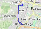 Trasa z dnia 2014-10-25 13:44 - mapa trasy gps - bieganie