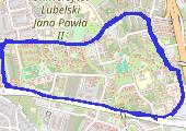 Trasa z dnia 2014-10-25 14:56 - mapa trasy gps - bieganie