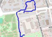 Trasa z dnia 2014-10-25 16:47 - mapa trasy gps - marsz