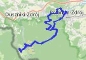zieleniec dzień 2 z SS turystycznie 2014-10-25 16:54 - mapa trasy gps - rower górski