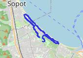 Trasa z dnia 2014-10-26 07:53 - mapa trasy gps - bieganie