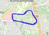 Trasa z dnia 2014-10-26 20:46 - mapa trasy gps - bieganie