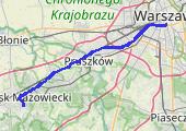 Trasa z dnia 2014-10-27 18:58 - mapa trasy gps - rower miejski