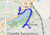 Trasa z dnia 2014-10-28 10:01 - mapa trasy gps - rower górski