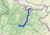 2014-10-28T08:13:51Z - mapa trasy gps - rower górski