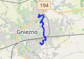Trasa z dnia 2014-10-30 13:37 - mapa trasy gps - rower górski