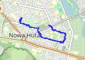 Trasa z dnia 2014-10-29 19:02 - mapa trasy gps - spacer