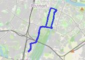 Trasa z dnia 2014-10-30 19:25 - mapa trasy gps - bieganie