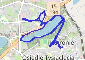 Trasa z dnia 2014-10-31 10:10 - mapa trasy gps - rower górski