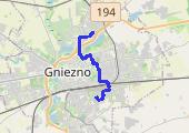 Trasa z dnia 2014-10-31 13:37 - mapa trasy gps - rower górski