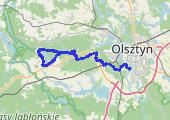 Trasa z dnia 2014-11-02 12:28 - mapa trasy gps - rower górski
