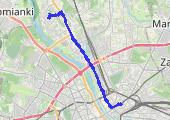 Trasa z dnia 2014-07-14 18:19 - mapa trasy gps - rower szosowy